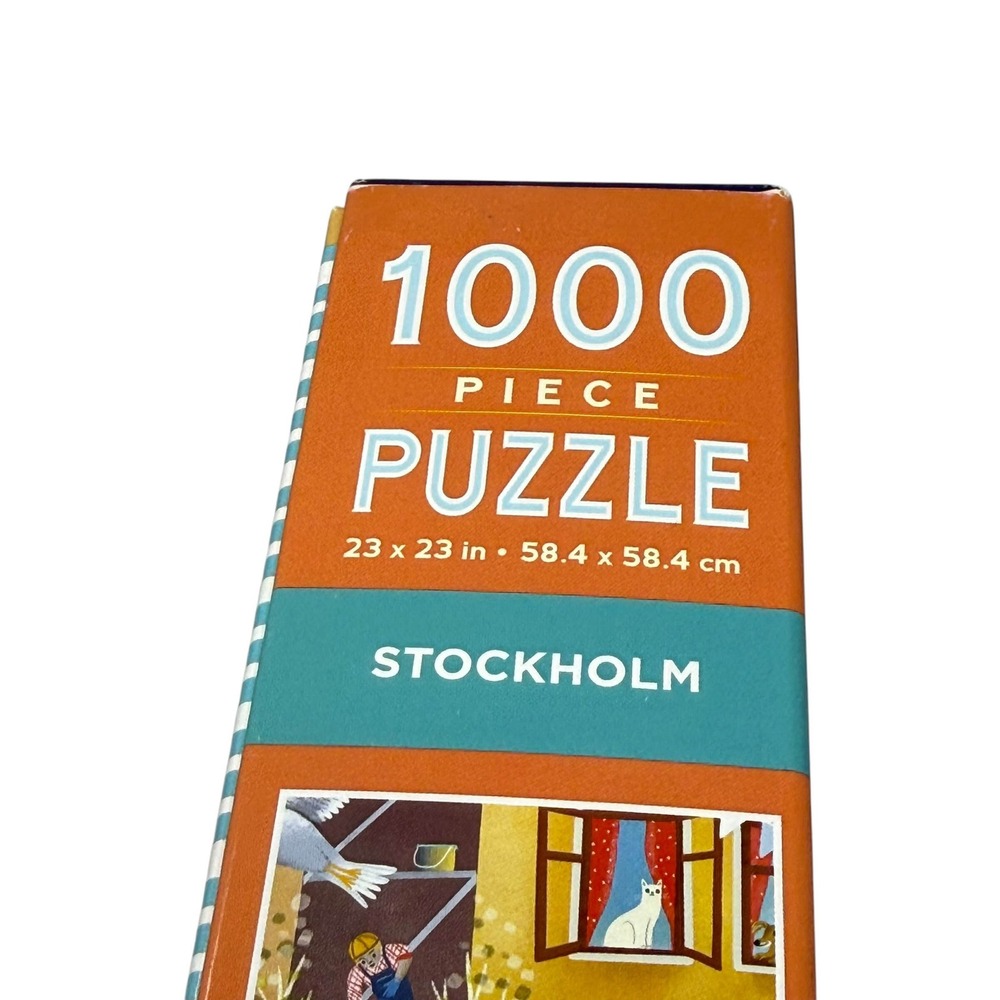 eeBoo Piece & Love Stockholm 1000 Piece Puzzle Uta Krogmann UNCOUNTED - Picture 7 of 13